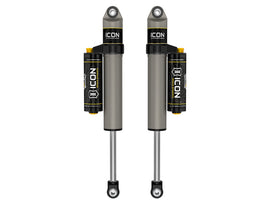 ICON 2021+ Ford F150 2WD 0-1in Lift Rear V.S. 2.5 Alum. Series Shocks Piggyback Res. w/ CDCV - Pair