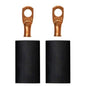 Moroso 5/16in Dia Stud 8 GA Wire Crimp/Solder Battery Cable Terminal Kit (2 Pack)
