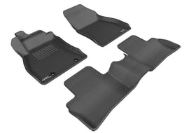 3D MAXpider 2011-2018 Nissan Juke Kagu 1st & 2nd Row Floormats - Black