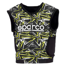 Load image into Gallery viewer, Sparco Vest SJ Pro K-3 MED - BLK/YEL