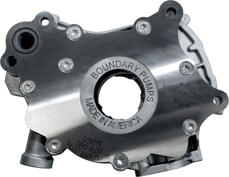 Boundary 11-17 Ford Mustang F150 5.0L Coyote MartenWear Oil Pump Assembly w Billet Back Plate