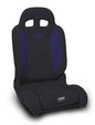 PRP EnduroDaily Reclining Suspension Seat - Black/Purple Vinyl - Passenger