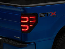 Load image into Gallery viewer, Raxiom 09-14 Ford F-150 Styleside Axial Series LED Tail Lights- Black Housing- Smoked Lens
