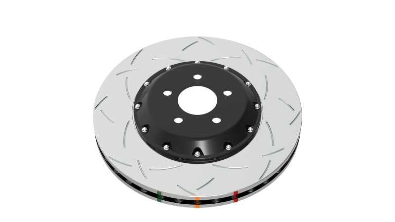 DBA 24-26 Ford Mustang (390mm Front Rotor) Rear 5000 Series Slotted Rotor (w/Black Hat)