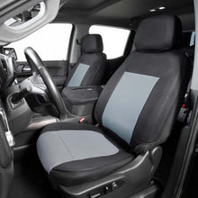 Load image into Gallery viewer, Covercraft 00-07 Ford Focus Custom Spacer Mesh Front Seat Covers - Grey/Black
