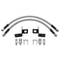 Wilwood flexline kit 14IN -3 hose M1.5 IF 1/8-27 NPT W/BRACKET
