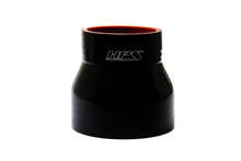 Load image into Gallery viewer, HPS 1.75" - 2" ID , 3" Long High Temp 4-ply Reinforced Silicone Reducer Coupler Hose Black (45mm - 51mm ID , 76mm Length)