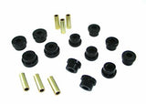 Whiteline Plus 88-00 Honda Civic / 88-9/95 CRX Rear Control Arm - Lower Inner & Outer Bushing Kit