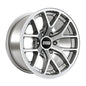 BBS TS-P 17x9in - 6x139.7 - 106.1 CB - ET0 - Satin Silver Wheel