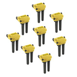 ACCEL SuperCoils - 8-Pack - 05-24 5.7L/6.1L/6.2L/6.4L Gen 3 Hemi - Yellow