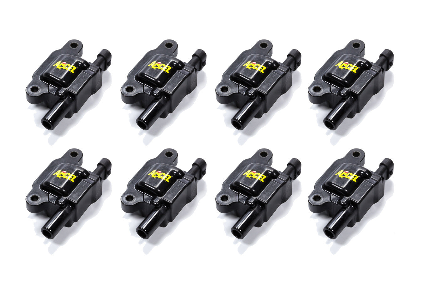 ACCEL Ignition Coil - SuperCoil -GM LS2, LS3 and LS7 - Black - 8-Pack