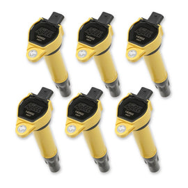 Ignition Coil - SuperCoil - 2006-2011 Mopar  - 2.7/3.5/4.0L - Yellow - 6-Pack