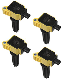 Ignition Coil- SuperCoil-2012-2017 Ford EcoBoost 2.0L/2.3L- L4 - 4-Pack - Yellow