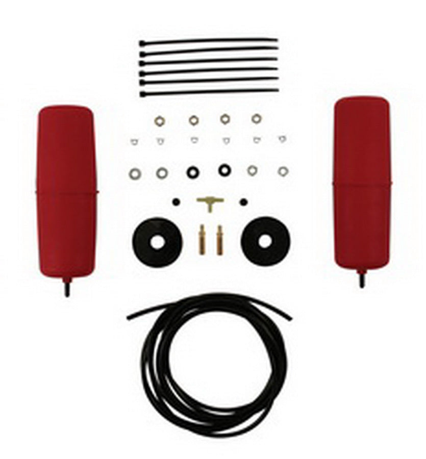 Air Lift 1000; Coil Air Spring Leveling Drag Bag Kit; Rear; No Drill;