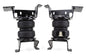 Leaf spring air spring kit with internal jounce bumper