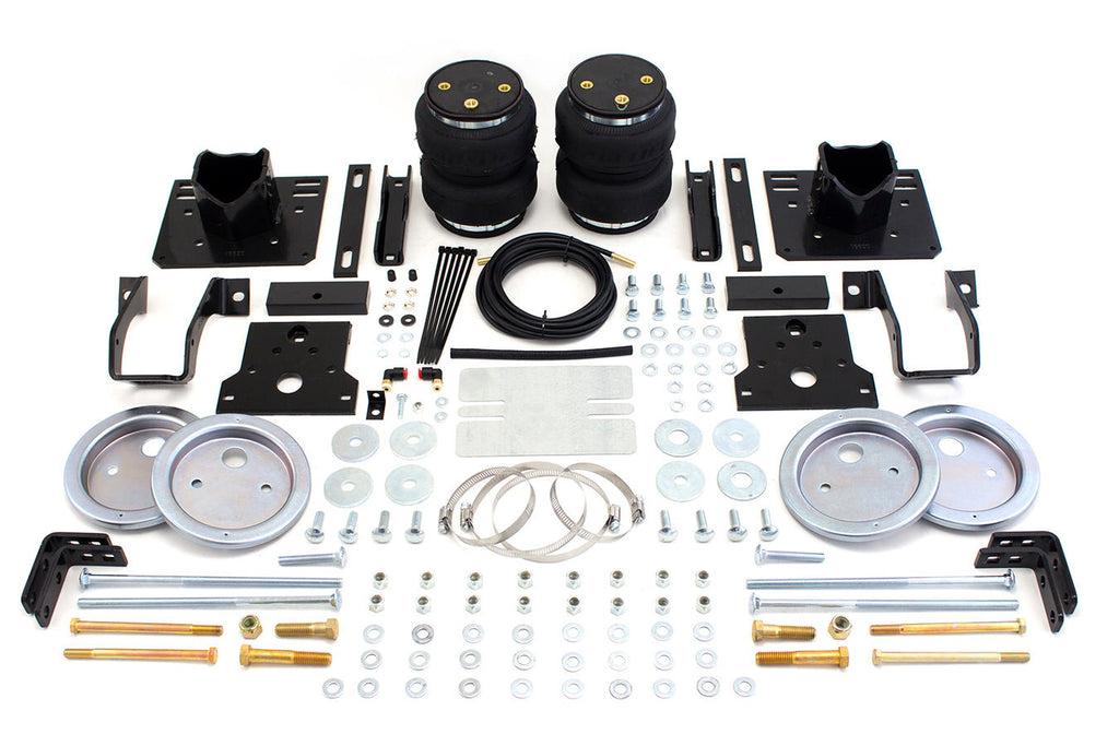 Leaf spring air spring kit with internal jounce bumper