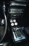 GAUGE MOUNT, SHIFTER CONSOLE, QUAD, 2 1/16
