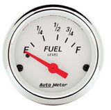 Traditional incandescent lighting illuminates around the perimeter of the dial