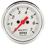 Traditional incandescent lighting illuminates around the perimeter of the dial