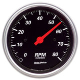 Traditional incandescent lighting illuminates around the perimeter of the dial