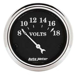 Traditional incandescent lighting illuminates around the perimeter of the dial