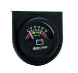 Traditional incandescent lighting illuminates around the perimeter of the dial