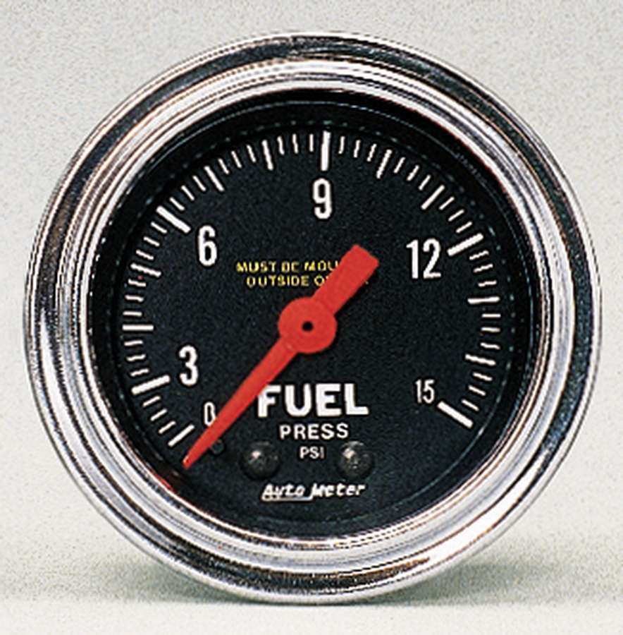 Traditional incandescent lighting illuminates around the perimeter of the dial