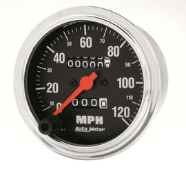 GAUGE, SPEEDOMETER, 3 3/8