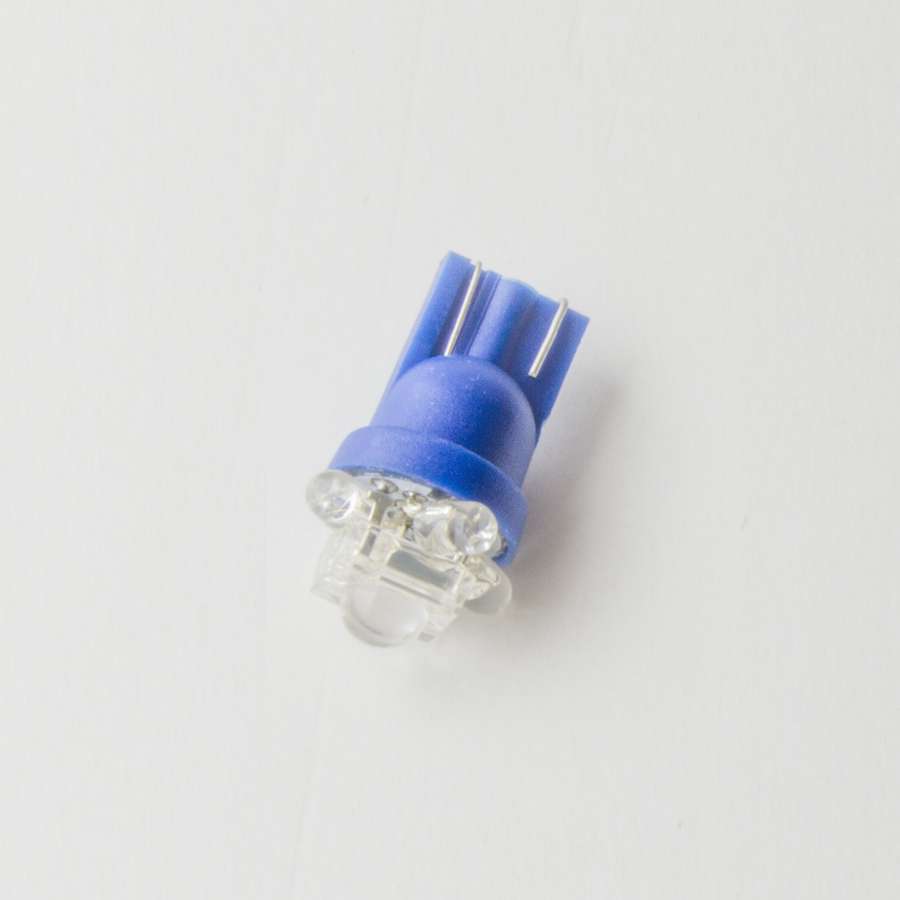 LED BULB, REPLACEMENT, T3 WEDGE, BLUE