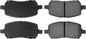 Posi-Quiet Ceramic Brake Pads with Shims and Har