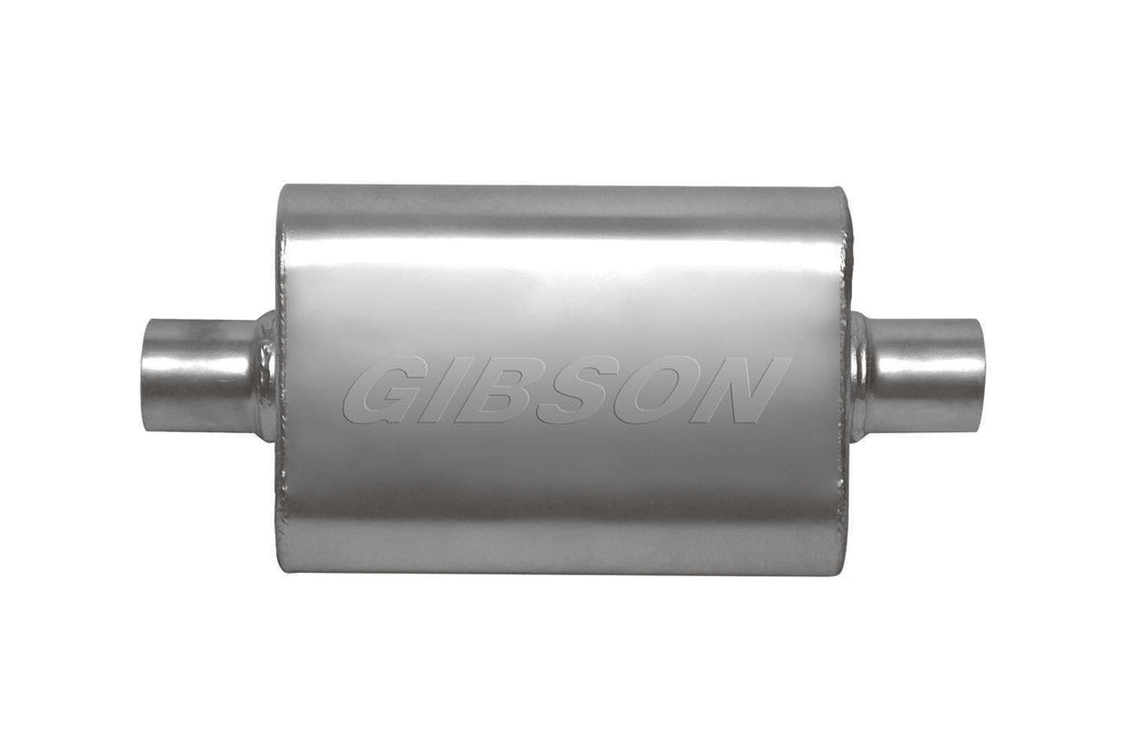 CFT Superflow Center/Center Oval Muffler; Stainless