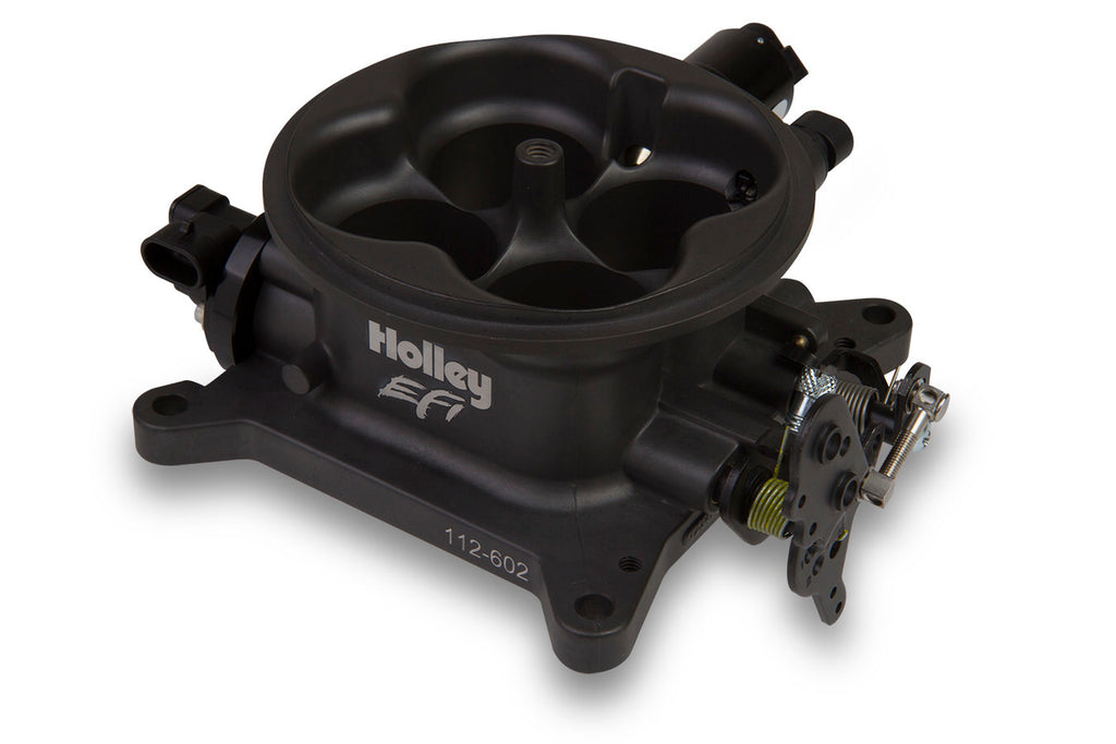 Universal Race Series 4bbl 1000CFM Throttle Body-4150 Flange- Hard Core Gray