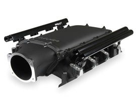 Holley Ultra Lo-Ram Manifold Kit Dual Injector - Black - GM LS3/L92