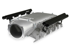 Holley Ultra Lo-Ram Manifold Kit Dual Injector- Satin - GM LS3/L92
