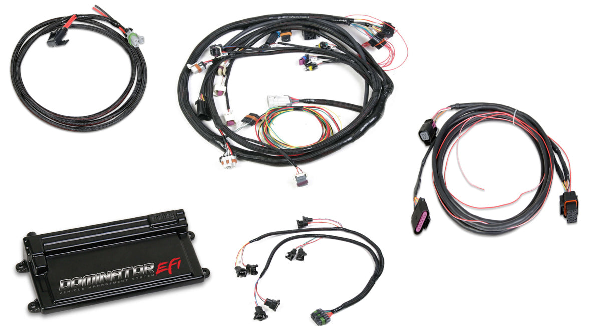 Dominator EFI Kit - LS2 Main Harness w/  DBW with EV1 Injector Harnesses