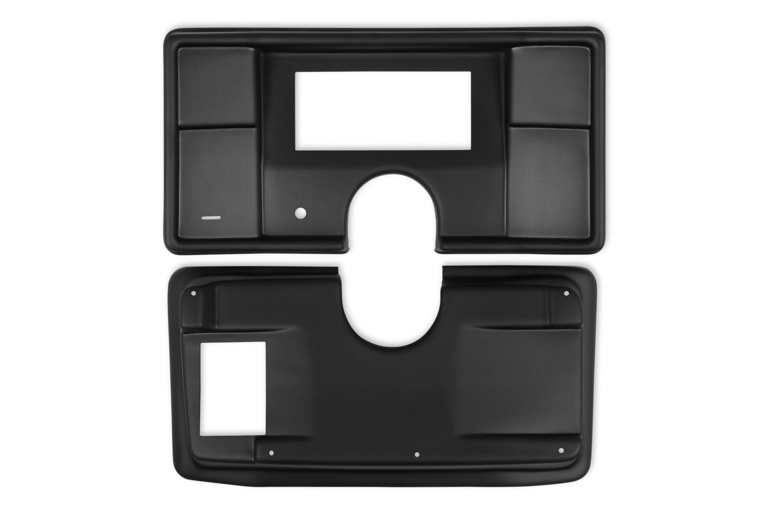 1978-1981 MALIBU/MONTE CARLO/EL CAMINO HOLLEY BLACK DASH PANEL -TWO PIECE