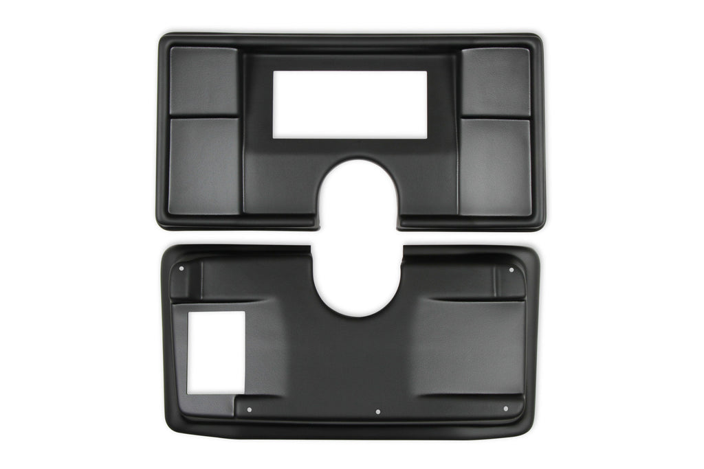 1982-1988 MALIBU/MONTE CARLO/EL CAMINO HOLLEY BLACK DASH PANEL -TWO PIECE