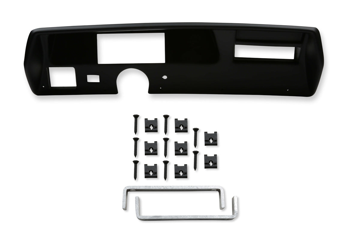 1970-1972 Chevrolet Chevelle SS - Holley 6.86" Dash Panel - Black