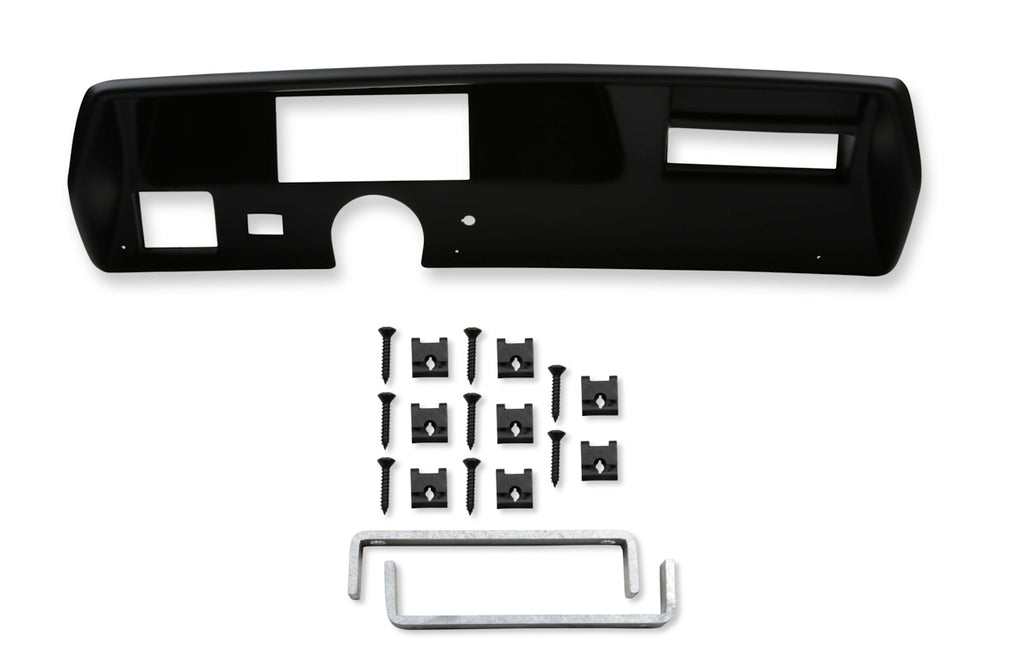1970-1972 Chevrolet Chevelle SS - Holley 6.86" Dash Panel - Black