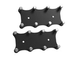 Holley EFI Ignition Coil Remote Relocation Bracket, Black Finish, Pair