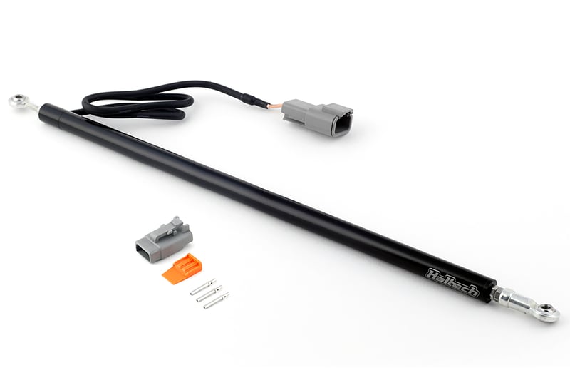 Haltech Linear Position Sensor - 1/2" - 250mm Travel Length: Between Mounting Holes (Closed) 367mm
