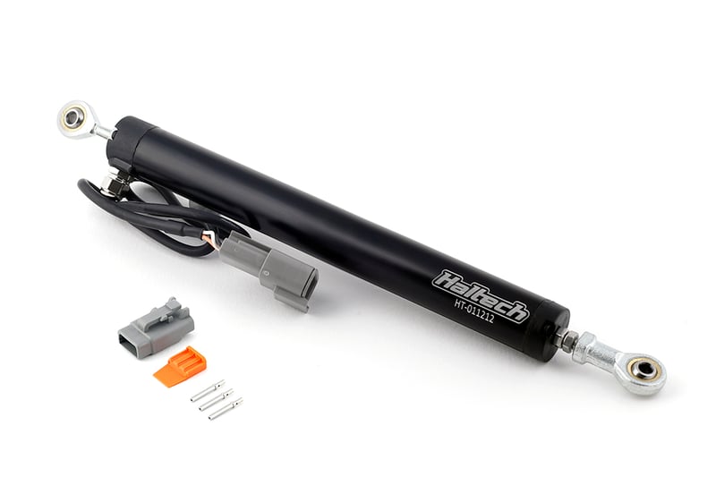 Haltech Linear Position Sensor - 1" - 150mm Travel Length: Between Mounting Holes (Closed) 277mm
