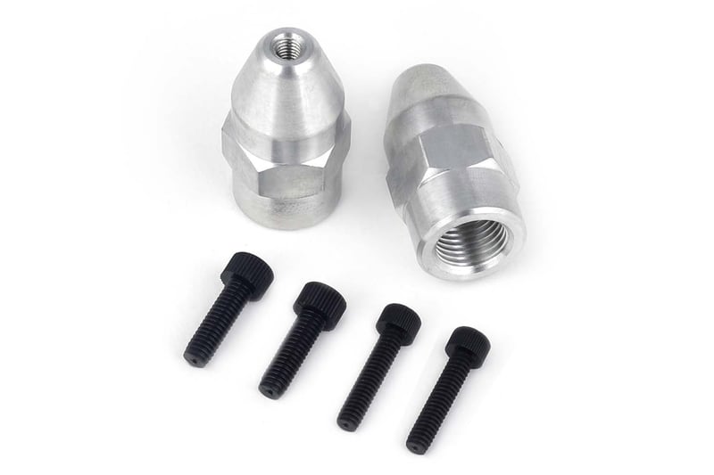 Haltech Aluminium Shock Travel Sensor Mounting Nuts - 1/2"-20 Length: 1 1/2" / 38.2mm