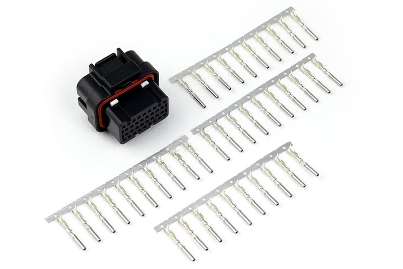Haltech Plug and pins only - AMP 34 pin Key 2 - 4 Row 4 Key Superseal