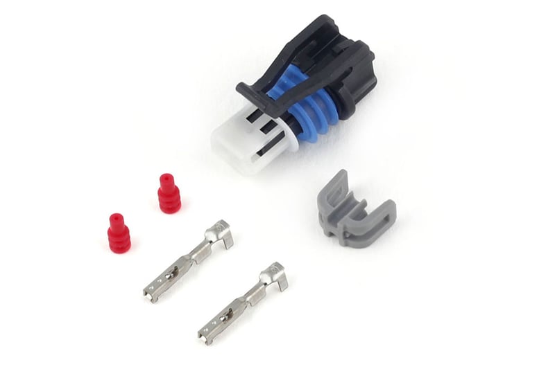 Haltech Plug and Pins Only - Delphi 2 Pin GM style Air temp