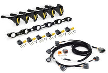 Load image into Gallery viewer, Haltech R35 Coil Conversion Kit for Toyota JZ- Includes bracket , coils, connectors and harness