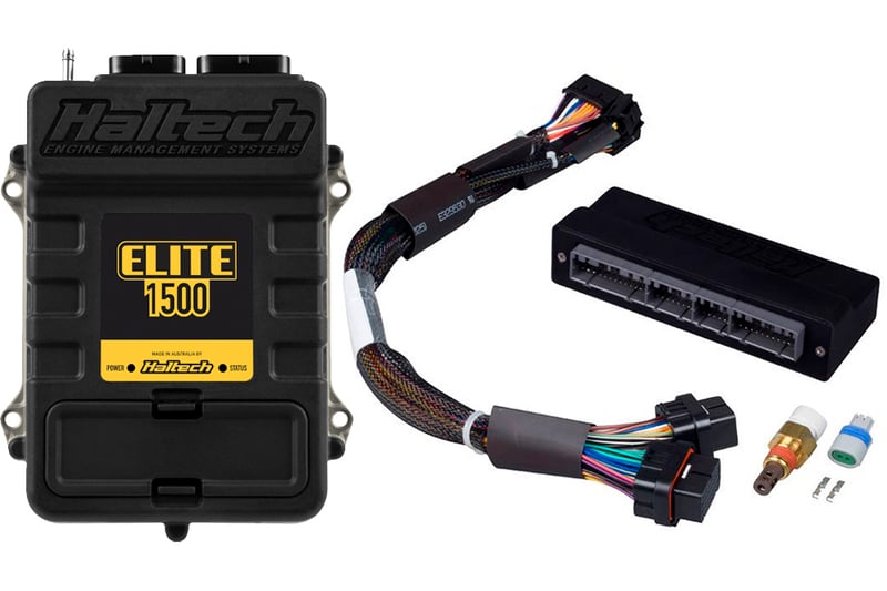 Haltech Elite 1500 PnP Adapt Harn ECU Kit - Suba WRX MY93-96 Lib RS