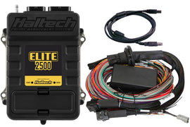 Haltech Elite 2500 + Premium Uni Wire-in Harness Kit 2.5m (8â€™) Length: 2.5m (8)
