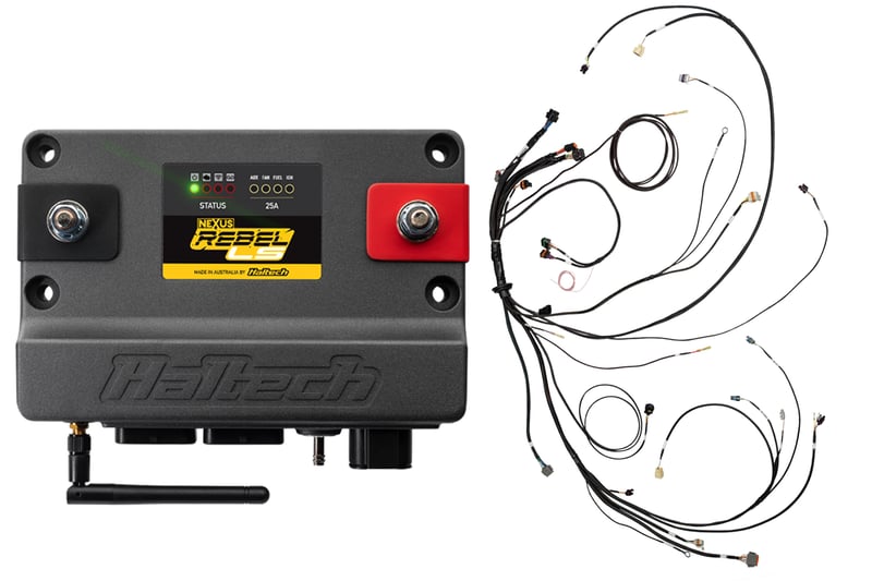 Haltech Rebel LS Kit - Suits Gen III - Cable throttle, EV1, Manual Transmission