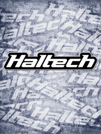 Haltech Sticker 400mm - Black & White Size: 400mm (16